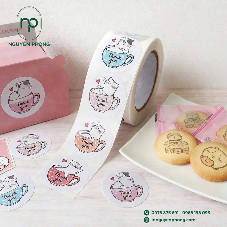 In tem decal cuộn giá rẻ